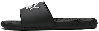 Puma Unisex Adults Cool Cat 2.0 Slide Sandals, Puma Black-Puma White, 7 UK