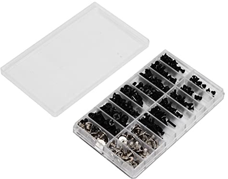 Keenso Micro – korsskruv räckvidd set M2 M2.5 M3 fästelement för PC lådskydd och hårddiskinstallation, 360