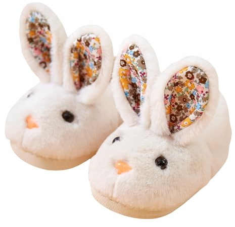 Rabbit Warm Tofflor, Rabbit Warm Tofflor Söta kanin plysch hemma