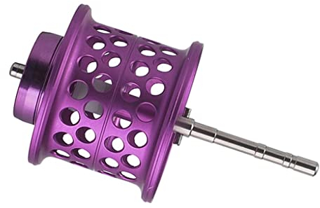 Folpus Aluminium Angelrolle Coil Wire Cup für 2016, 2017, 2019 100 DIY, Lila