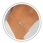 Turandoss Cross Bracelets for Women Christian Jewelry Gifts for Women Girls