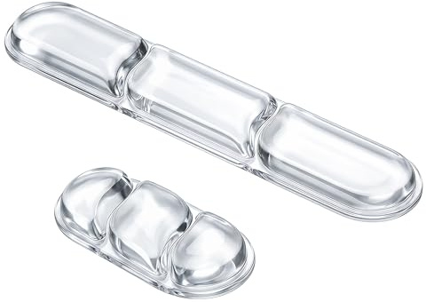 Juego de reposamuñecas de Gel refrescante para Teclado y ratón: