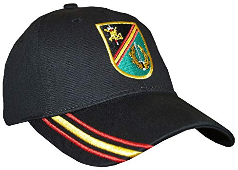 Tacro Gorra BOEL Brigada de Operaciones Especiales de la Legión Negra Ejército Español Adulto Unisex Negra Ajustable