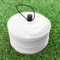 FORZA Fast Flache Trainingsmarkierungshütchen [10 Farben] | 50er-Packung mit 22cm Breiten, extrem langlebigen Hütchen – perfekt für Fußball, Rugby, Hockey und mehr (Weiß)