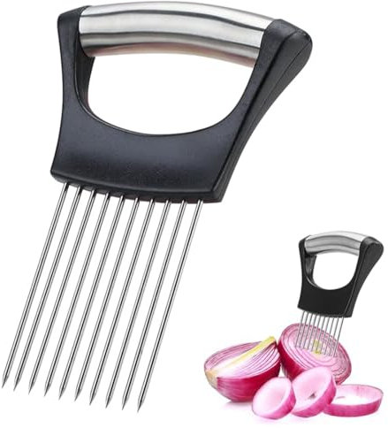UYVPAER 1 Pièce 2024 Support À Oignons Amélioré Pour Trancher, Nouveau Support De Tranches D'Oignon, Coupe-Citron, Coupe-Légumes, Outil De Coupe Pour Viande, Oignons