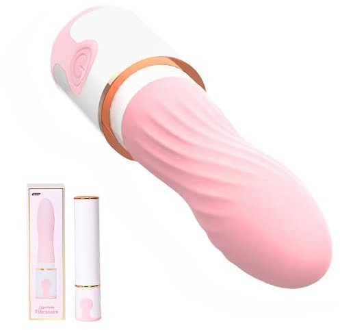 Qhysin Vibratorensets für Frauen Mini Vibratoren Leise und Stark Bullet Vibrator mit 10 Vibrationsmodi für Sie Klitoris und G-Punkt Stimulator Klein Dildo Massagestab Sex Spielzeug für die Frau Paare
