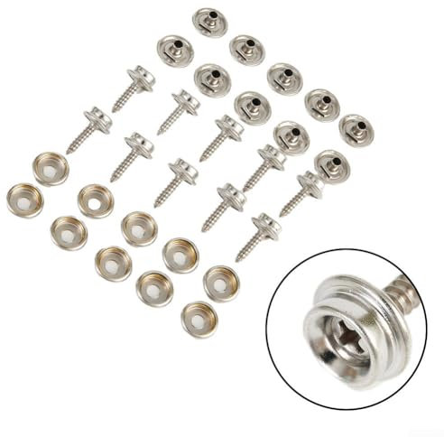 Set di chiusure a scatto affidabile per mobili marini, esterni e carrozzine