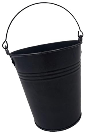 COLLBATH Secchio Raccolta Grasso Barbecue in Resistente con Manici Contenitore Gocce Olio per Pulita Accessorio Pratico per BBQ Outdoor per Amanti della Grigliata