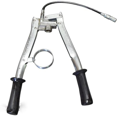 RED STAR Grease Gun Screw Fits 500g Cartridge Twin Lever Type Tubes Double Handle