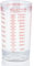 Dokeno Mini Verre Doseur 4OZ/120ML Verre Gradué avec Balance Gobelets Doseurs Robustes Mini Tasse de Mesure en Verre pour Cuisine Bar Vodka Cocktail Tequila