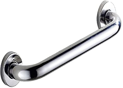 Baño para Agarraderas Bañera de 34 pulgadas for personas con discapacidad, de acero inoxidable, con agarre de seguridad y asa, ayuda for discapacitados, pasamanos ajustable.