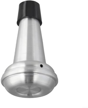 Silenciador compacto de aluminio para trompeta, silenciador de reducción de volumen eficaz para práctica silenciosa, accesorio de instrumento de viento de latón para uso doméstico y entrenamiento