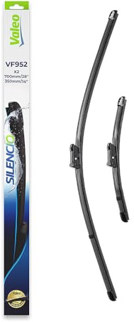 VALEO Silencio Escobilla - VF952 - Kit de Hojas Planas Originales 700 mm/350 mm - Alto Rendimiento, Visibilidad Superior en Carretera, Fácil Instalación - Delanteras - Juego de 2 Escobillas - 577952