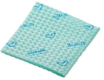 Breazy mikrofiberduk, grön (paket med 25)