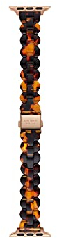 Kate Spade New York 38/40 mm iOS-Uhrenarmband aus Acetat in Tortoise-Ton, KSS0112
