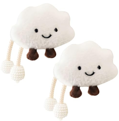 RELKLYU 2 Pezzi di Cinghie per Tende da Nuvola, Decorazione della Camera per Bambini, Cinghie per Tende da Cartone Animato, Accessori per Tende.