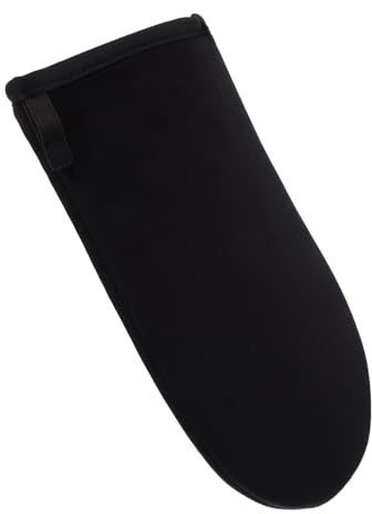 MUCKLILY Self Tanner Mitt Tanning Glove Flocked Material Soft Back Lotion Applicator Convenient Oil Application Body Use for Smooth Even Sunless Tanning