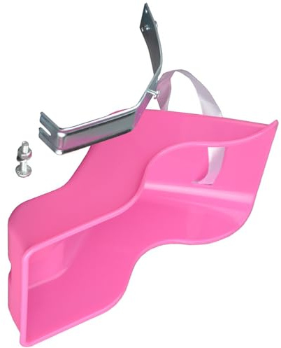 Wsdsgz Seggiolino per bicicletta per bambole, decorazione per sedia da trasporto, accessorio decorativo portatile per bici, per bambini, ragazze, biciclette, supporto per bambole e seggiolini