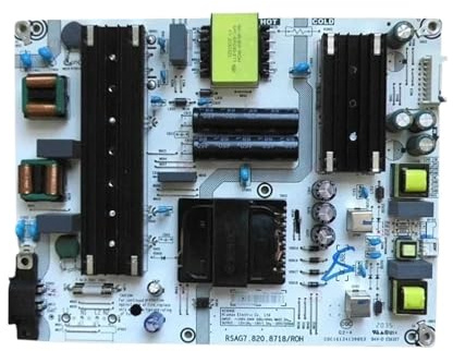 Scheda Di Alimentazione TV 65R6E3 65R6E4 65H6570G 65R7G5 65A7100FTUK 65A7100 Scheda Madre, Compatibile Con Hisense RSAG7.820.8718/ROH HLL-4365WU 278428, Parti TV(2 pin)