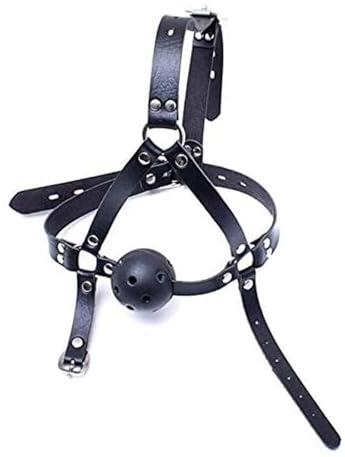 HTdangT Mordaza Bucal Mordaza Extrema Bola Bondage Bucal Mordaza De Bola SM Con Cerradura Mordaza Bucal Ajustable Mordaza Bucal Fetiche Juguete Sexual Bucal Para Parejas Juegos Sexuales