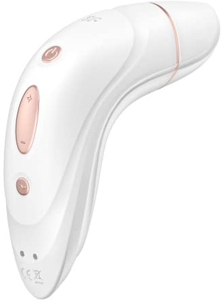 Satisfyer Pro Plus Klitoris-Sauger | Druckwellenvibrator mit 11 Intensitätsstufen und 10 Vibrationsmodi | Auflege-Vibrator mit Akku-Technik | Sex-Spielzeug für Frauen | Wasserdicht (IPX7)