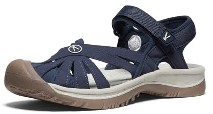 KEEN Rose, Sandalias para Mujer, Azul (Navy), 38 EU