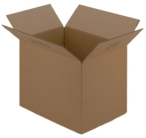 IMBALLAGGI 2000 - Scatole da spedizione 35x24x36 cm - Pacco da 15 pezzi - Scatola di Cartone ad Onda Singola resistente colore Marrone - Imballaggi per Spedizione Trasloco Stoccaggio