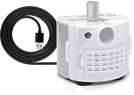 Pompa per TOMXCUTE Fontana Gatto - Super Silenziosa, 5 V, 1,5 W