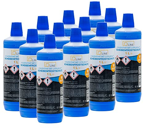 D.LINE Scheibenfrostschutz Konzentrat -60°C, 1 Liter (12)