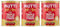 3er-Pack Mutti Triplo Concentrato Di Pomodoro,Dreifaches Tomatenkonzentrat,100% Italienische Tomaten,400g Dose