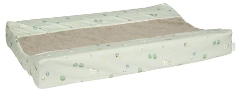 Little Dutch TE30214022 Wickelauflagenbezug - Little Farm grün (50x70 cm)
