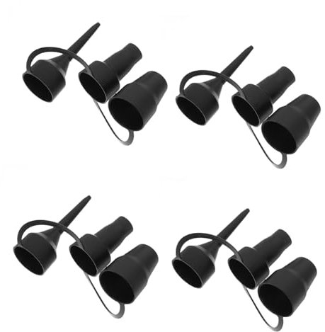 TOKIDNY 4 Stück Luftbettpumpen Ersatzdüsen Kunststoff Aufblasbare Matratzen Düsen Für Luftpumpen Zubehör Für Luftbett Luftmatratze Aufblasbare Betten