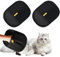 atnayo 2 Pcs Static Removal Gloves Pet Hair, Reusable Double Sided Grooming Gloves