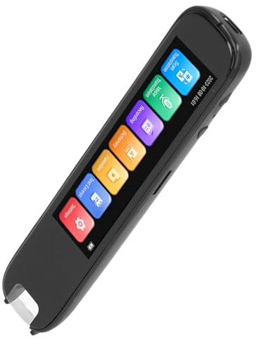 Fafeicy Air Reading Pen - 3,71 HD -skärmöversättare Pen med 112 Språk, Offline -text Fångad 16H -inspelning för Studenter, affärs- och Dyslexi -stöd