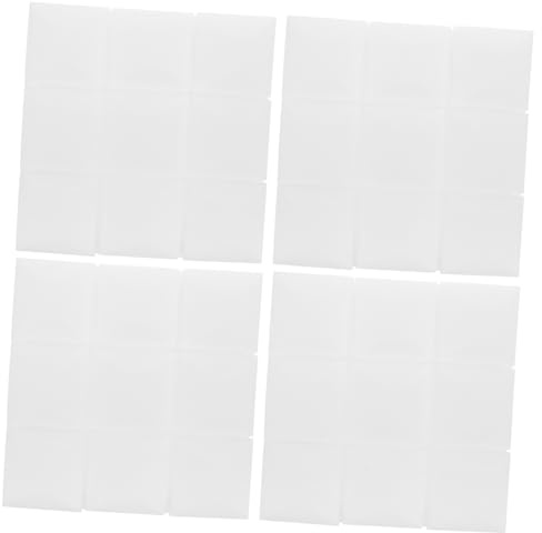 Zerodeko Paneles Acústicos De Esponja Absorbente De Sonido 4 Unidades 30x30x5 Cm Blancos Para Aislamiento Acústico De Paredes Interiores Estudio, Ktv y Sala De Música
