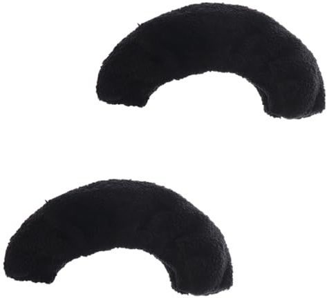BESPORTBLE Coperture per Lame Pattini da Ghiaccio Artistiche e Hockey, Rivestimento Assorbente Antiruggine a Pelo Lungo Elasticizzato, Confezione 1 Paio, Protezione per Sport Invernali