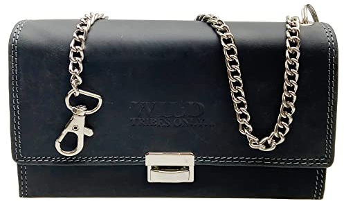 flevado Cartera de camarero de piel para camarero profesional, estable, resistente, unisex, 7 compartimentos para billetes