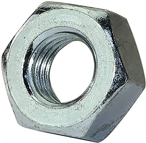 AERZETIX - Set med 50 - 6-sidig sexkantsmuttrar - metalldelar / lossning/åtdragning/montering - 8,8 galvaniserat stål - M10 metrisk hona gänga - DIY