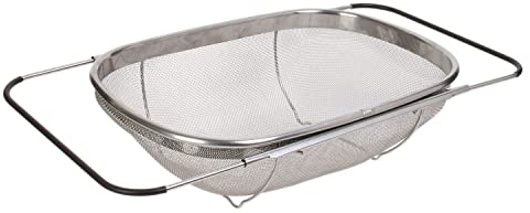 COOK CONCEPT - Ka4150 - Passoire À Poignees Extensibles Cuisine Ustensile de Cuisine Passoire et Chinois Egouttoir Filtration Mecanique