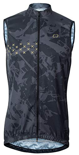 CATENA Men's Windproof Cycling Vest Breathable Lightweight Gilet Sleeveless Biking Jacket for Riding, Running Outdoor Sports