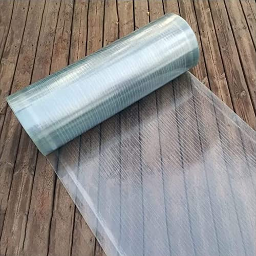FENGSHOUU Polycarbonate Roof Sheets,Greenhouse Sheets,Cold Frame Roofing,Cladding,UV Protection Against Rain and Snow,for Outdoor Canopy Carport Cold Frame Replacement Shed Panel (WxL:39x394in)