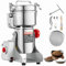 VEVOR 500g Mulino Elettrico per Cereali, Macina Spezie Commerciale Alta Velocità 2000 W, Macchina Polverizzazione in Acciaio Inox, per Cereali Secchi, Spezie, Caffè, Mais, Pepe, Tipo Oscillante