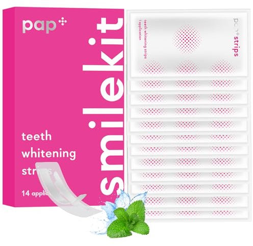 28 Bandes Blanchiment Dentaire Strips, Teeth Whitening Strips, Dents Whitening, Bandes Blanchissantes Douces Pour Les Dents rapide et doux, Blanchiment Aide à Eliminer Café, Soda, Vin Tache