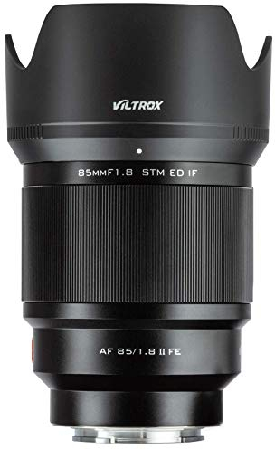 VILTROX 85mm F1.8 E Full Frame Autofokus Augenfokus unterstützen Porträt Prime Objektiv für Sony E-Mount Kamera A7 A7R A7C A7III A7RIII A7RIV A9 A5000 A5100 A6000 A6100 A6300 A6400 A6500 A6600