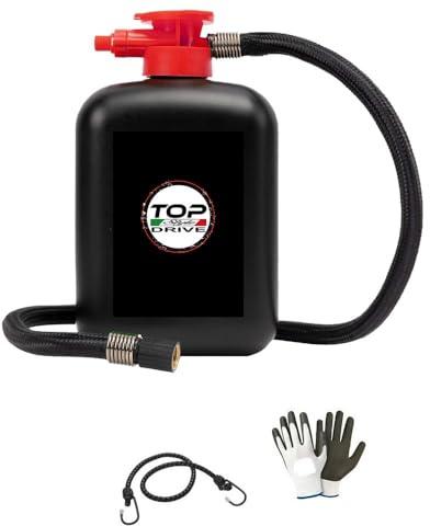COMPATIBILE CON FIAT 500L LIVING LIQUIDO RIPARATORE PER PNEUMATICI GOMME AUTO MOTO FUORISTRADA FURGONI SIGILLANTE PER PNEUMATICI 450ML KIT RIPARA FORI FINO A 6,5MM DI DIAMETRO