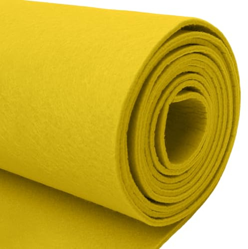 Rotolo di feltro da 3 mm, feltro per creazioni artistiche, per lavori manuali, borsa per il contenimento, patchwork, cucito, artigianato, sottotela in feltro per il taglio, decorazione