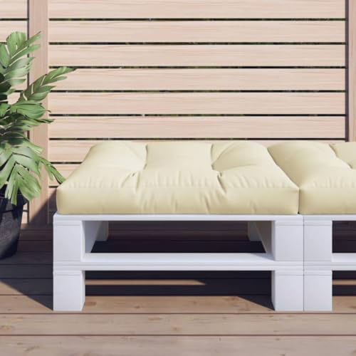 FWIKDUN Contemporary Square Pallet Cushion 27.6x27.6 in, Modern Indoor Cushion with Water-Repellent Feature for Furniture, Durable Polyester Fabric for Versatile Use in Living Room