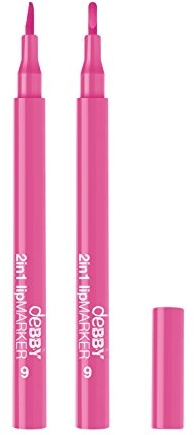 DEBBY Lip Marker 2In1 06 Lips Crayon Rose Maquillage Et Cosmetique