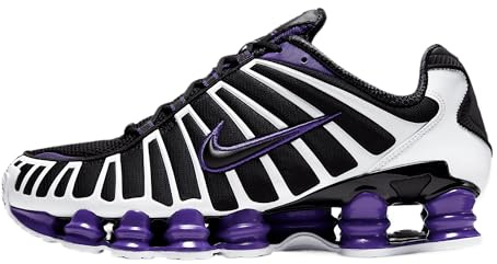 Nike AV3595 Herren Laufschuh, Negro/Blanco/Morado Cancha, 45 EU