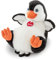 Pinguin Pino Trudi | Nordpol-Pinguin, Weihnachts- und Geburtstags-Plüschgeschenk | 23x19x27cm Grosse M | Wassertiere | Modell TUDC3000